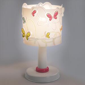 Dalber Butterfly - lampă de masă drăguță cameră copii, Multicolor, Camera copiilor, Plastic