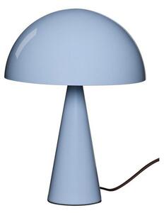 Lampă de masă Hübsch, Mush Mini, Albastru, Camera de zi, Metal, Modern
