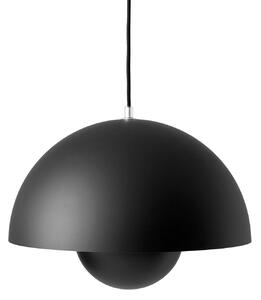 Lustră Pendul &Tradition, Flowerpot VP7, reglabil, Negru, Camera de zi, Metal, Design