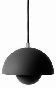 Lustră Pendul &Tradition, Flowerpot VP10, reglabil, Negru, Camera de zi, Metal, Design