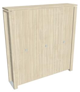 Dulap înalt pentru haine Verno+ 200 x 46 x 210 cm, salcâm