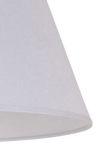 Duolla Abajur Sofia Înălțime 31 cm, alb, Alb, Țesătură / Textil
