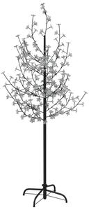 Copac cu flori de cireș, alb cald, 200 LED-uri, 180 cm