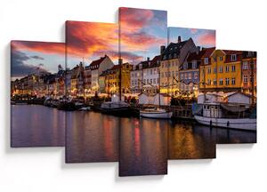 Tablou - Nyhavn, Copenhaga (150x105 cm)