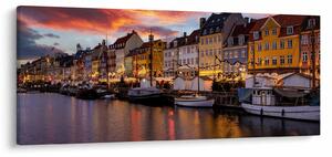 Tablou - Nyhavn, Copenhaga (120x50 cm)