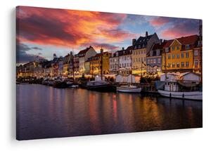Tablou - Nyhavn, Copenhaga (90x60 cm)
