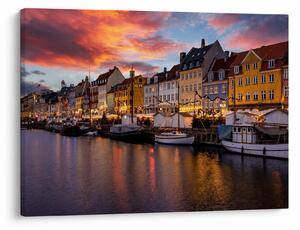 Tablou - Nyhavn, Copenhaga (70x50 cm)