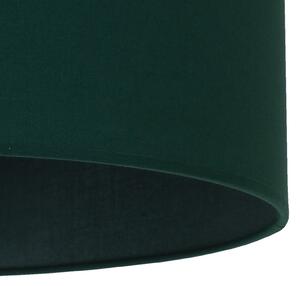Duolla Abajur Roller, verde, Ø 40 cm, înălțime 22 cm, Verde, Țesătură / Textil