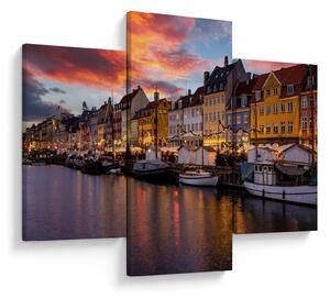 Tablou - Nyhavn, Copenhaga (90x60 cm)