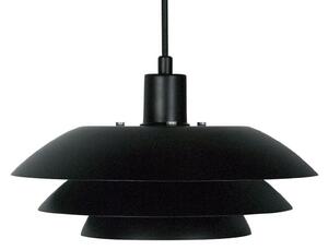 Dyberg Larsen Lampă suspendată DL31 metal negru, reglabil, Negru, Camera de zi / sufragerie, Metal, Scandinavă