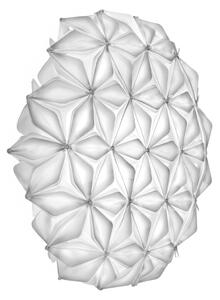 Plafoniere Slamp, La Vie, reglabil, Alb, Camera de zi, Plastic, Design