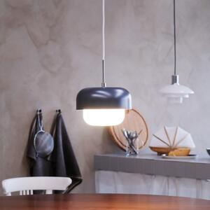 Dyberg Larsen Lampa suspendată Haipot, gri închis, reglabil, Gri, Camera de zi / sufragerie, Metal, Scandinavă