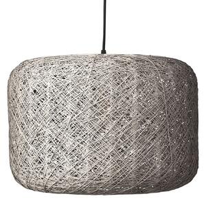 Dyberg Larsen Lampa suspendată Spin L, gri, Ø 45 cm, reglabil, Gri, Camera de zi / sufragerie, Hârtie / Carton, Scandinavă