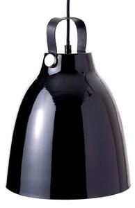 Dyberg Larsen Copenhagen Pendul negru Ø 19,5 cm, reglabil, Negru, Camera de zi / sufragerie, Metal, Scandinavă