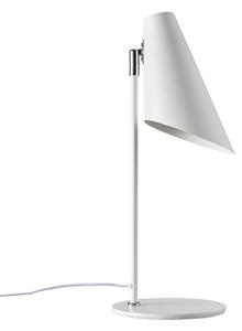 Dyberg Larsen Cale lampă de masă din metal albă, Alb, Camera de zi / sufragerie, Metal, Scandinavă