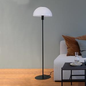 Dyberg Larsen Jazz lampadar, opal/negru, Negru, Camera de zi / sufragerie, Metal, Scandinavă