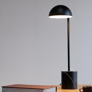 Dyberg Larsen Marble lampă de masă, Negru, Camera de zi / sufragerie, Piatră, Scandinavă