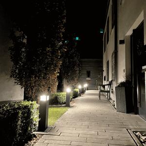DOTLUX WAY LED lampă cu soclu înălțime 55cm, 4,000K, Gri, Metal, Modern