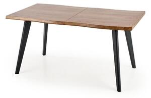 Masa de bucaterie Dickson, lemn natural/negru