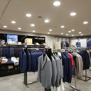 DOTLUX UNISIZEplus LED cu de încastrat CCT 12W, reglabil, Alb, Camera de zi / sufragerie, Plastic, Plafon încastrat