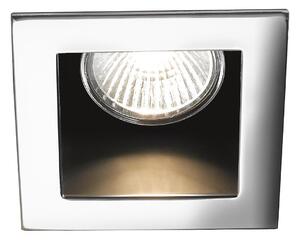 Ideal Lux - Spot încastrat FUNKY 1xGU10/50W/230V 9x9 cm crom lucios