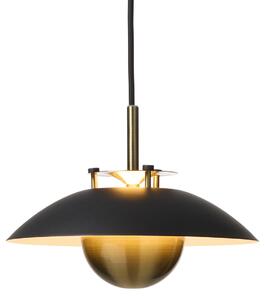 Lustră Pendul Halo Design, STEPP, reglabil, Negru, Sala de mese, Metal, Scandinavă