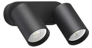 Ideal Lux - Aplică LED de perete DYNAMITE 2xGU10/7W/230V CRI 90 negru