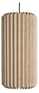 Lustră Pendul Watt & Veke, Alba, reglabil, Maro / Rugină, dormitor, Țesătură / Textil, Design