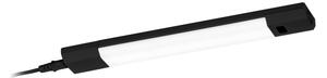 Osram - LINEAR EDGE LED/4W/230V 30 cm, corp de iluminat sub dulap, reglabil, cu senzor, negru