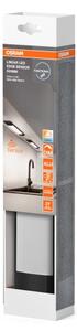Osram - LINEAR EDGE LED/4W/230V 30 cm, corp de iluminat sub dulap, reglabil, cu senzor, negru