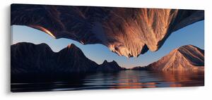 Tablou - Faleze 3D (120x50 cm)