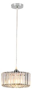 Pendul pe cablu VETRO 1xE27/60W/230V crom lucios