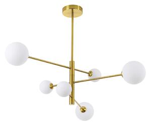 Lustră cu tijă DORADO 6xG9/40W/230V aurie