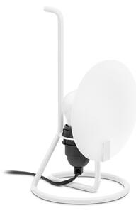 Lampă de masă Stilnovo, Bugia, Alb, Camera de zi, Metal, Design