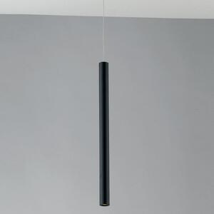 Eco-Light Oboe suspendată LED cu șină 3.5W 3.000K neagră, Negru, Camera de zi / sufragerie, Metal, Modern