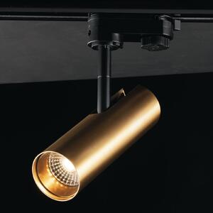 Eco-Light Rocket 7W 3,000K auriu LED track spotlight, Auriu / Alamă, Metal, Modern