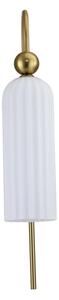 Lampă de perete PIEGA 1xE14/40W/230V alamă/albă