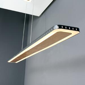 Eco-Light Solaris suspendată LED regl. 3 trepte 120cm auriu, reglabil, Auriu / Alamă, Camera de zi / sufragerie, Metal