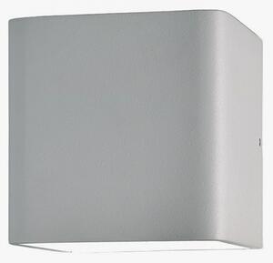 Egger Licht Aplică de perete EGG DLS Gino, alb, 3.000 K, 10x10 cm, dimabil, Alb, Hol, Metal, Modern, Priză de perete sus / jos