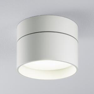 Egger Licht EGG DLS LED plafonieră Piper, Ø 11 cm, alb, Alb, Camera de zi / sufragerie, Metal, Modern