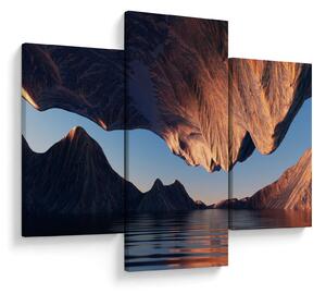 Tablou - Faleze 3D (90x60 cm)