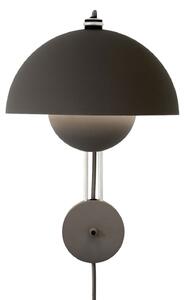 Lampă de perete &Tradition, Flowerpot VP8, Negru, Camera de zi, Metal, Design
