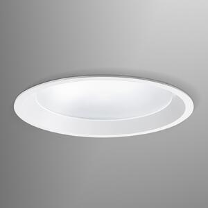 Egger Licht EGG DLS LED lumină încastrată Strato 190, Ø 19 cm, alb, Alb, Camera de zi / sufragerie, Metal, Modern, Corpuri de iluminat încastrate rotunde