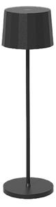 Egger Licht EGG DLS LED lampă de masă reîncărcabilă Tosca, negru, reglabil, Negru, Camera de zi / sufragerie, Metal, Modern