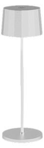 Egger Licht EGG DLS LED lampă de masă reîncărcabilă Tosca, alb, reglabil, Alb, Camera de zi / sufragerie, Metal, Modern