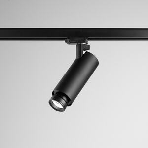 Egger Licht EGG DLS track spot Kelly, 15 - 90°, 2,700K, negru, reglabil, Negru, Studiu / Birou, Metal, Modern