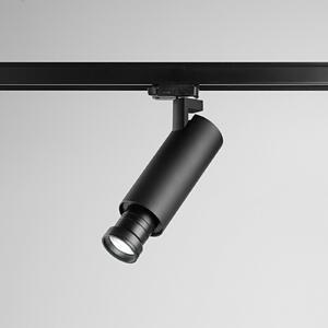 Egger Licht EGG DLS track spot Kelly, 15 - 90°, 3.000K, negru, reglabil, Negru, Studiu / Birou, Metal, Modern