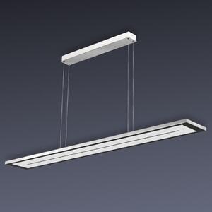 Evotec Zen lampă suspendată LED reglabilă - 108 cm, reglabil, Gri, Camera de zi / sufragerie, Metal, Modern