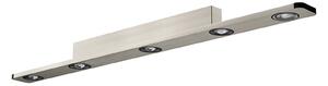 Evotec Light Wave plafonieră LED, reglabilă, 140 cm, Gri, Camera de zi / sufragerie, Metal, Modern