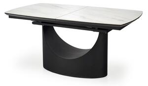 Masa de bucaterie Osman, marmura/negru
